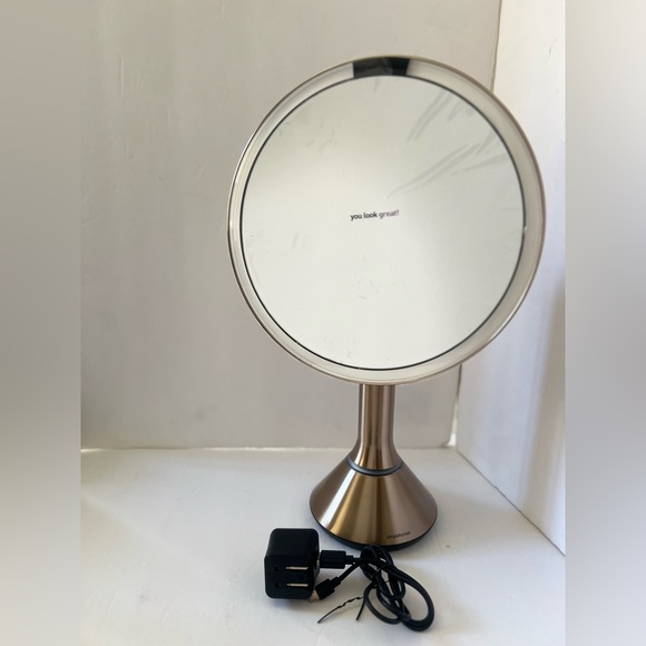 Simplehuman 8”ROSE GOLD  Sensor Mirror - Picture 8 of 13